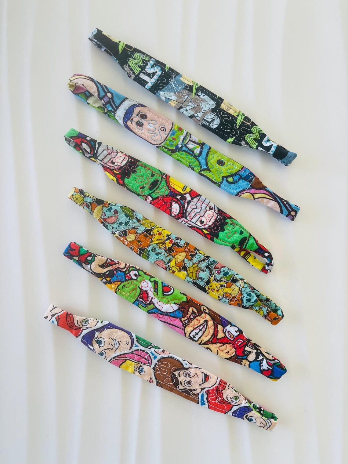 Boys Custom Trach Ties pack of 6