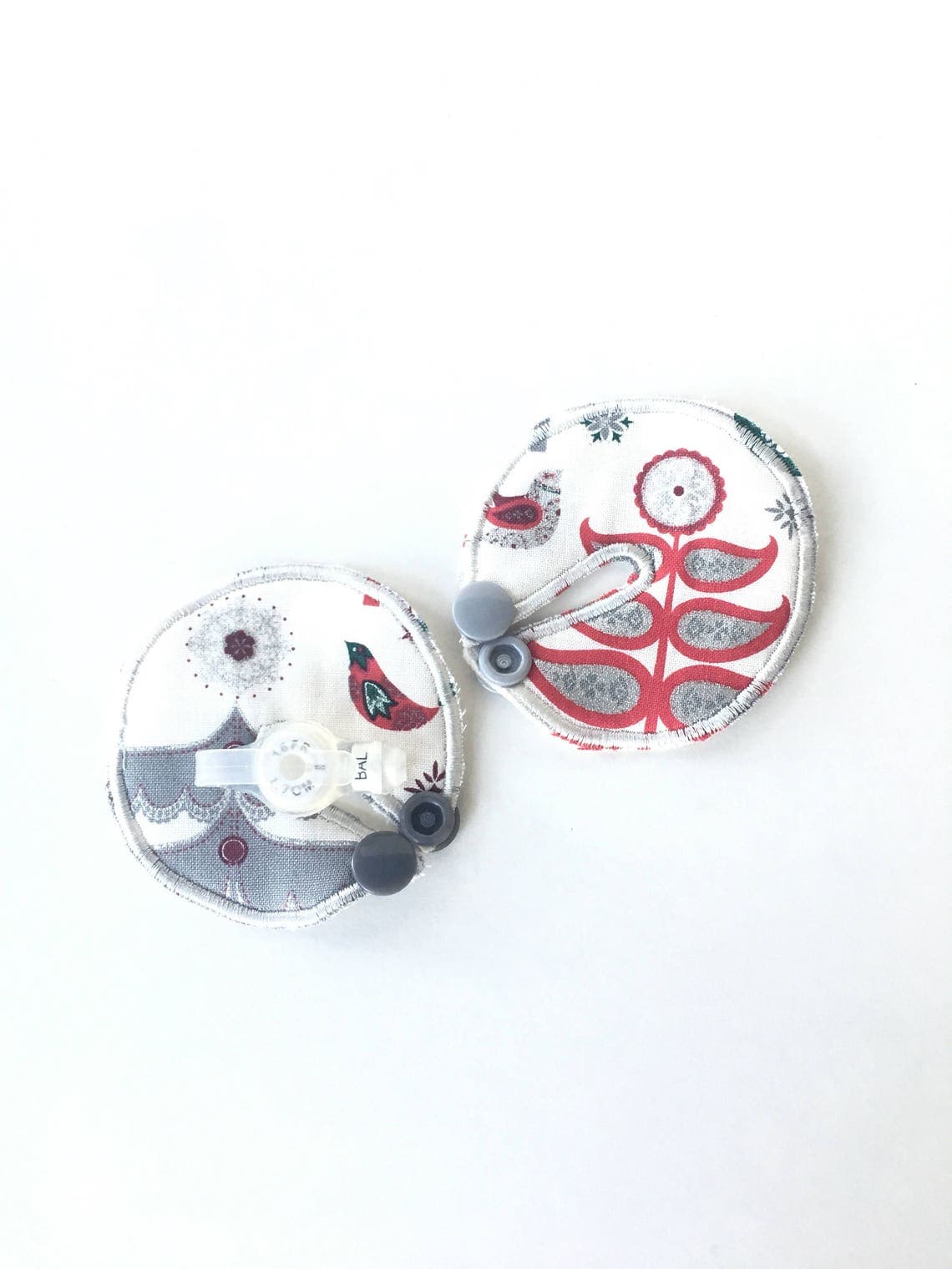 Custom g tube pads set of 2