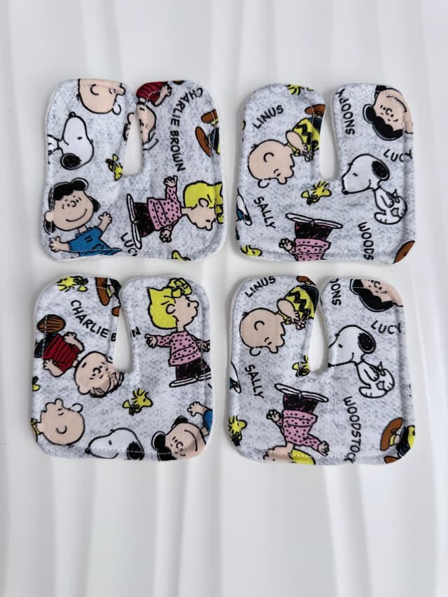 Custom Tracheostomy Pads pack of 4/ Reusable Trach pads pack of 4